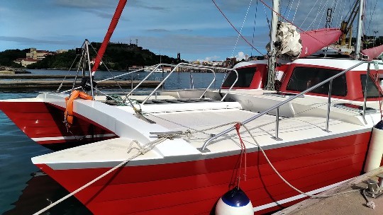 Used Sail Catamaran for Sale 1979 Spronk 50 Boat Highlights
